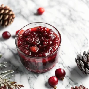 cranberry compote