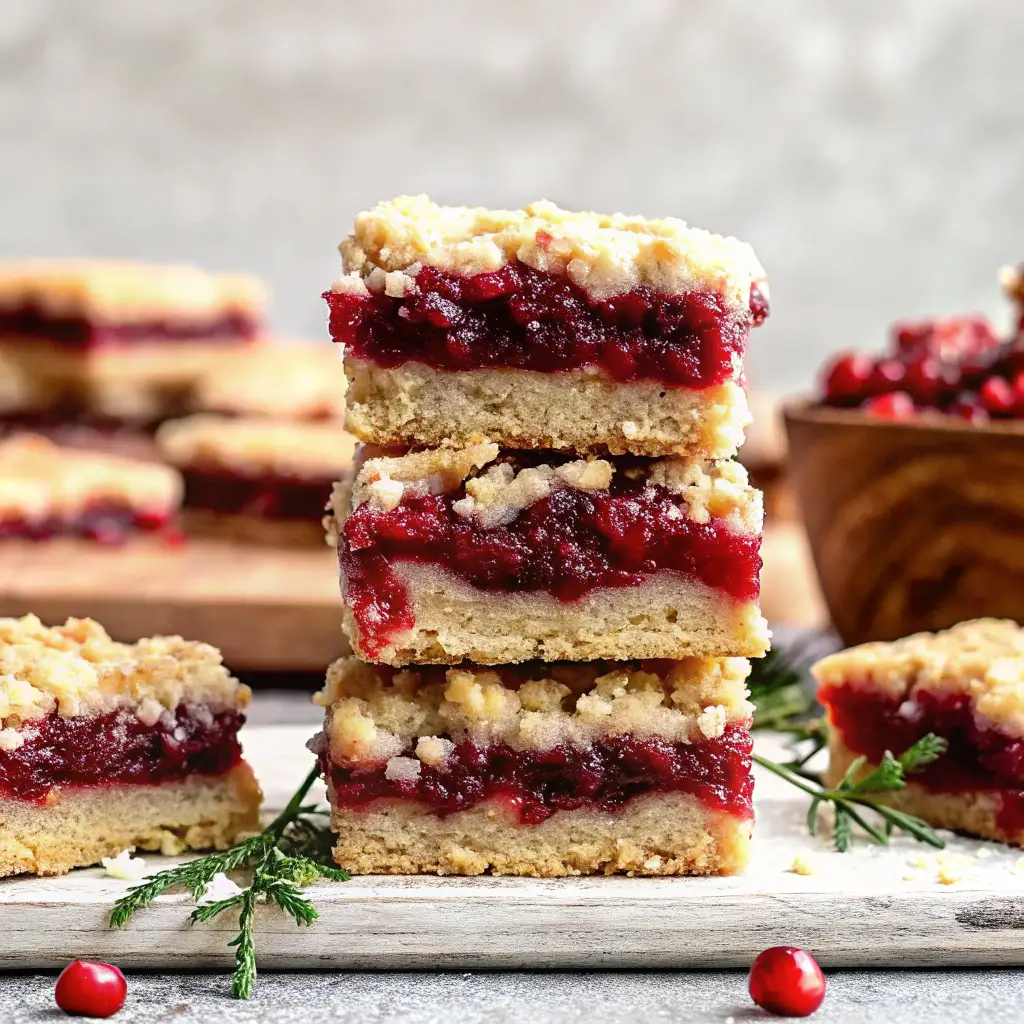 cranberry bars