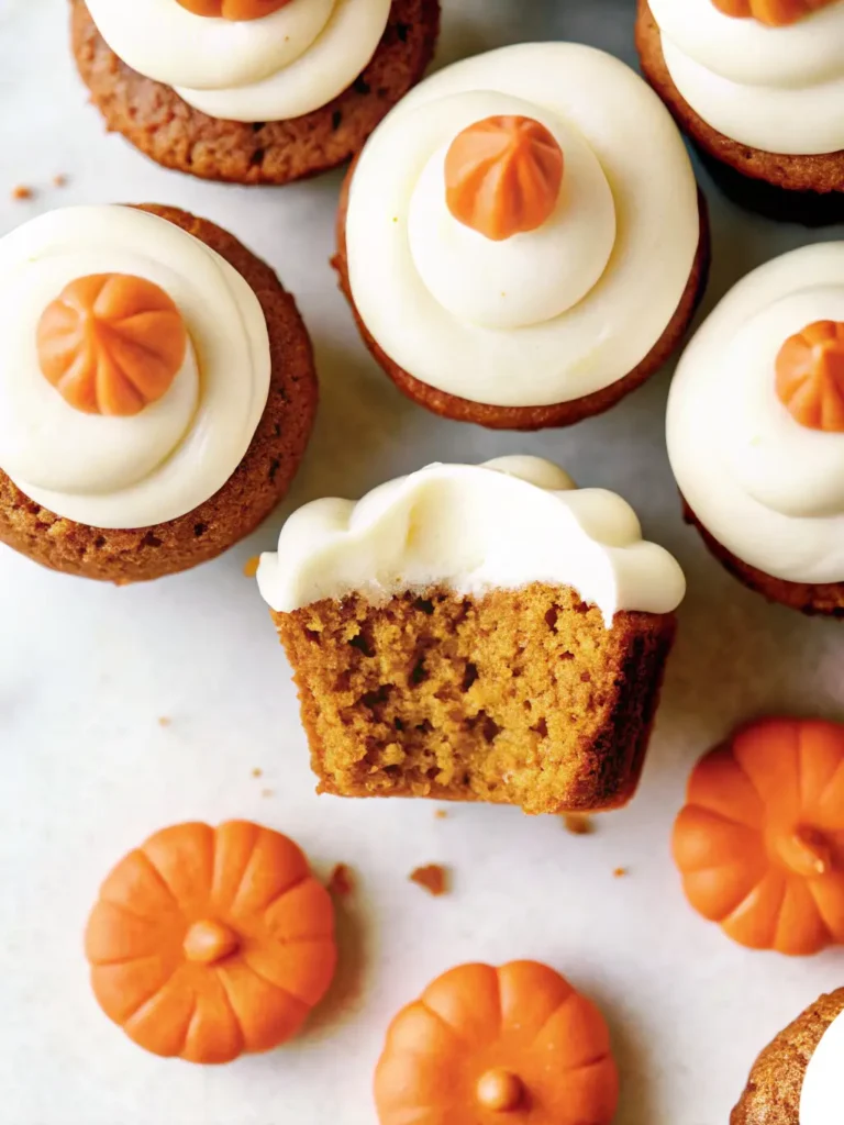pumpkin cupcakes