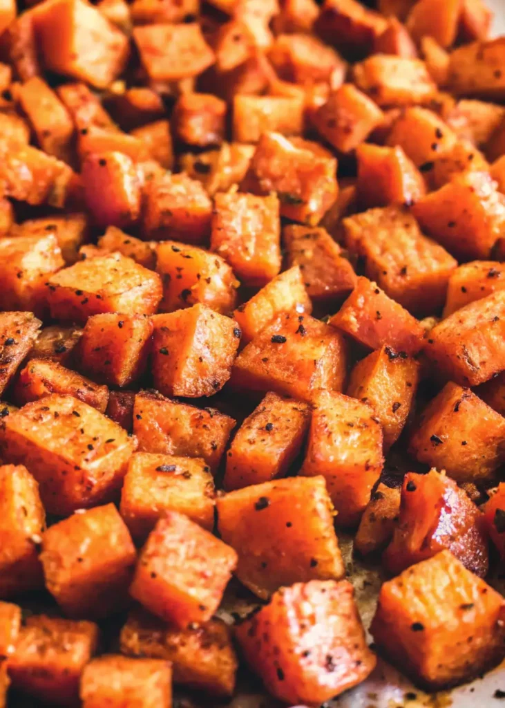 Crispy Roasted Sweet Potatoes
