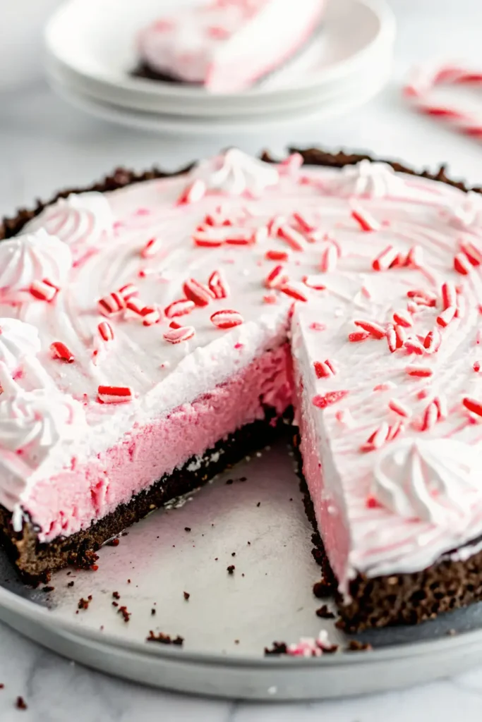 christmas peppermint pie