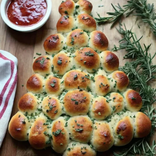christmas tree bread