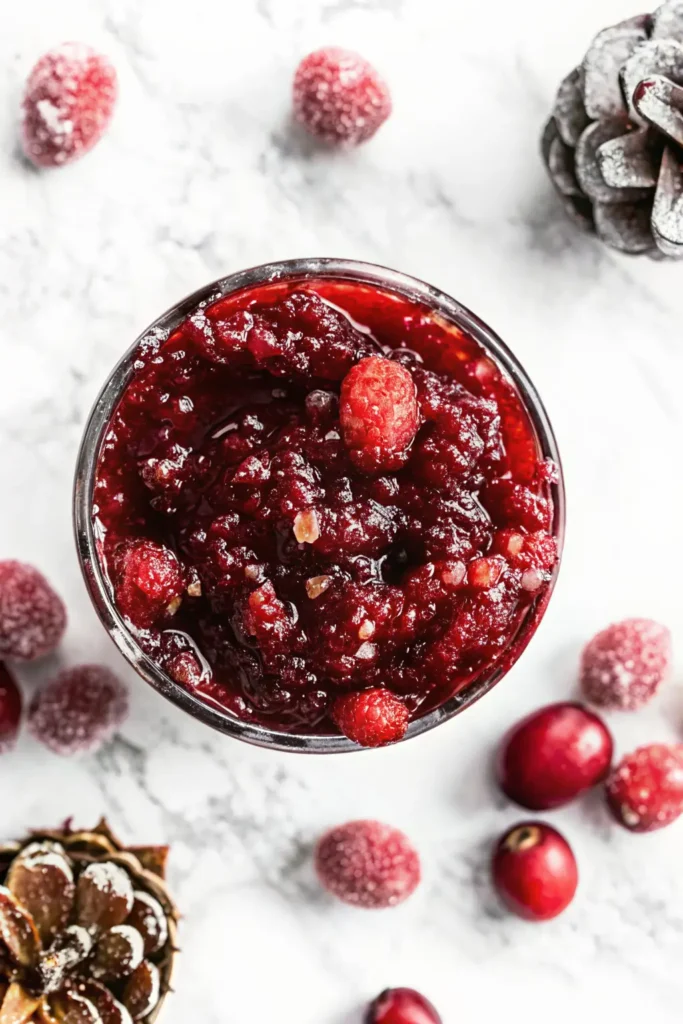 cranberry compote
