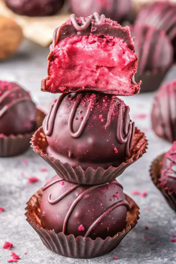 raspberry truffles recipe