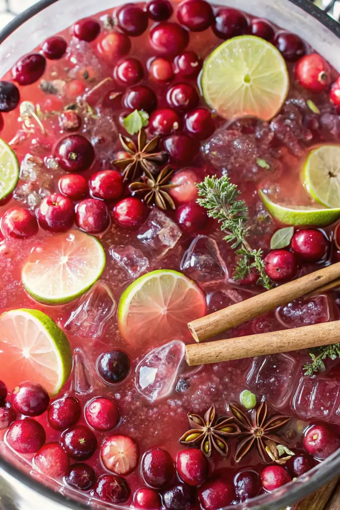non-alcoholic christmas punch