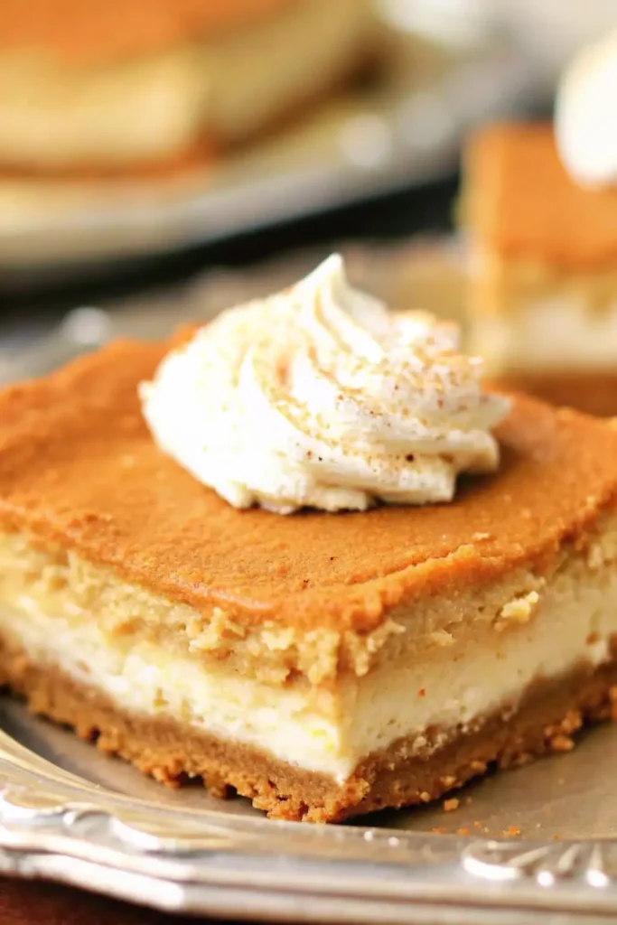 sweet potato cheesecake bars