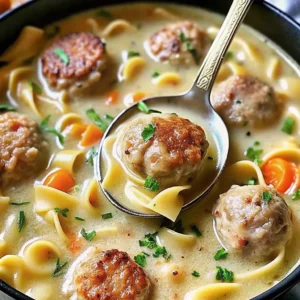 Swedish Meatball Soup