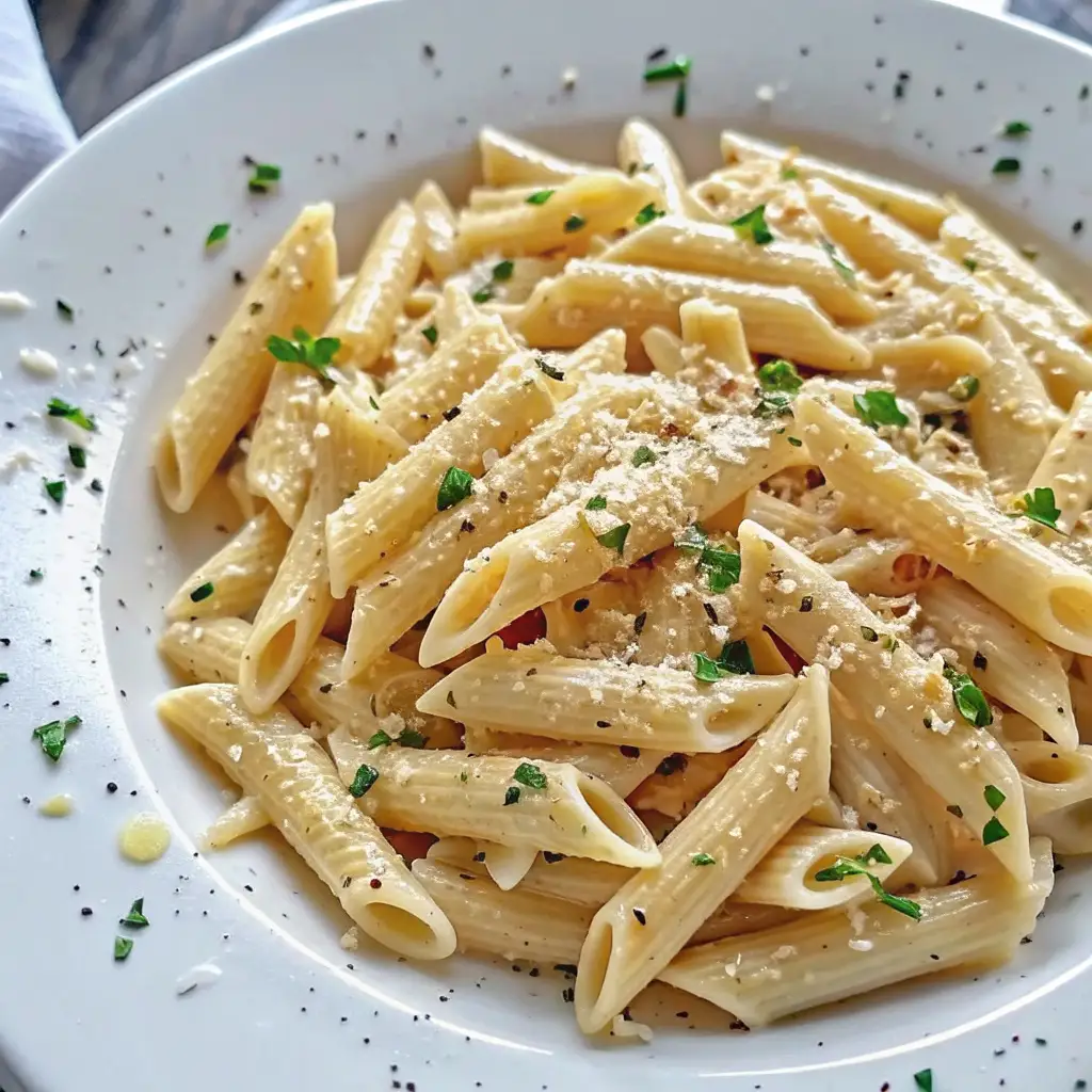 One-Pot Creamy Garlic Pasta