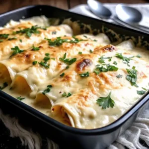 white chicken enchiladas