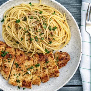 Garlic Butter Chicken Pasta