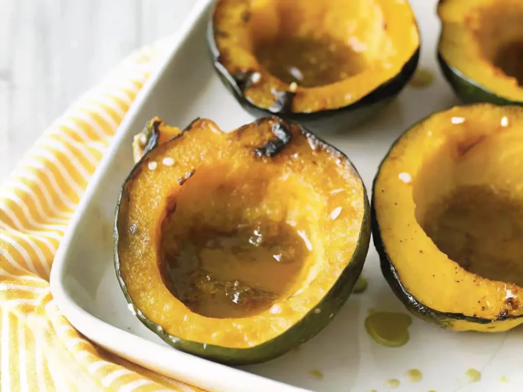 Soft Baked Acorn Squash