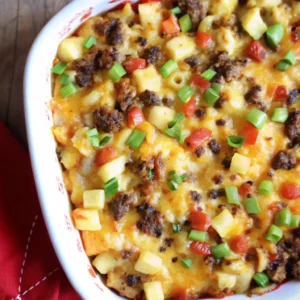 Sausage, Egg, and Potato Breakfast Casserole