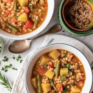 Vegetable Barley Soup