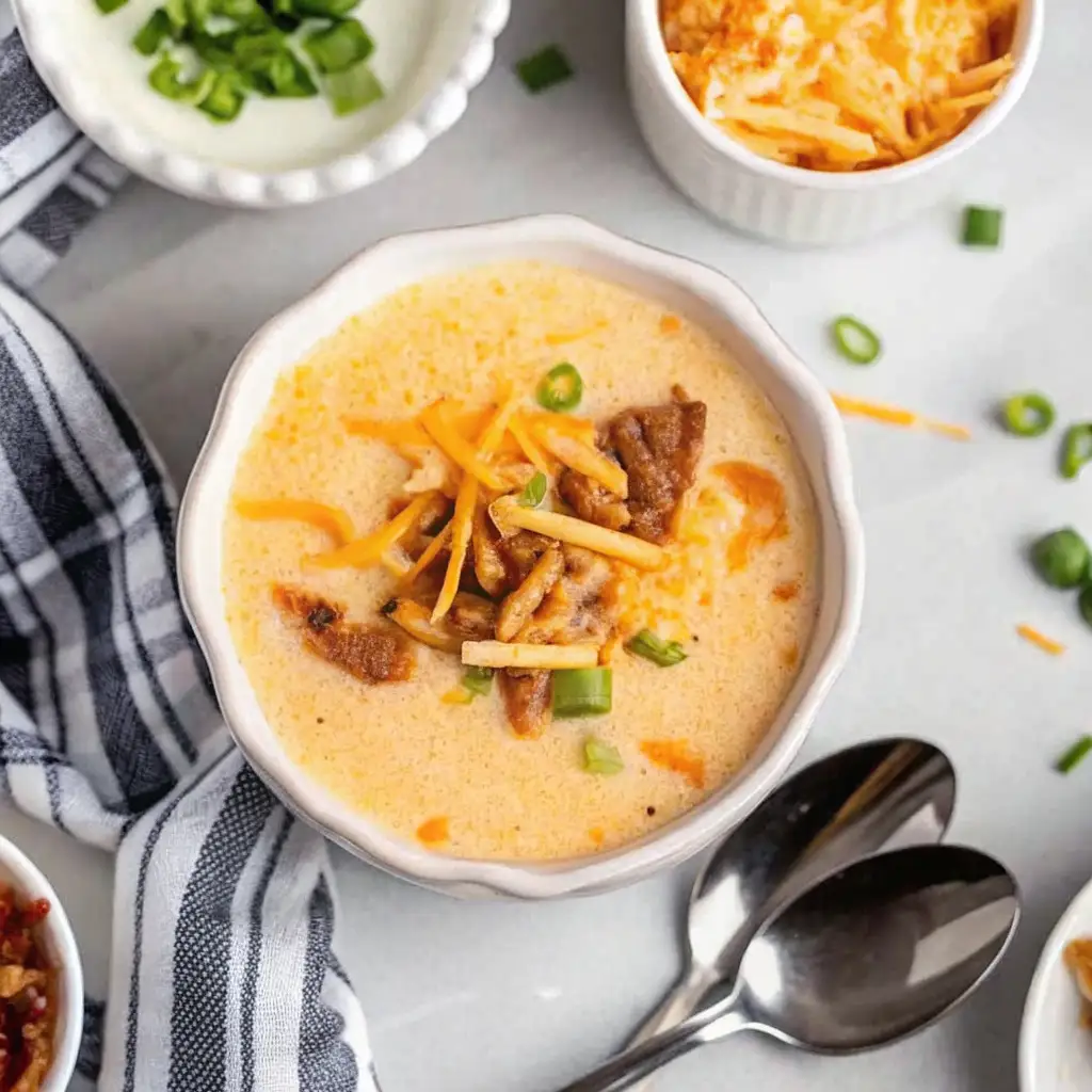 Jalapeño Popper Chicken Soup