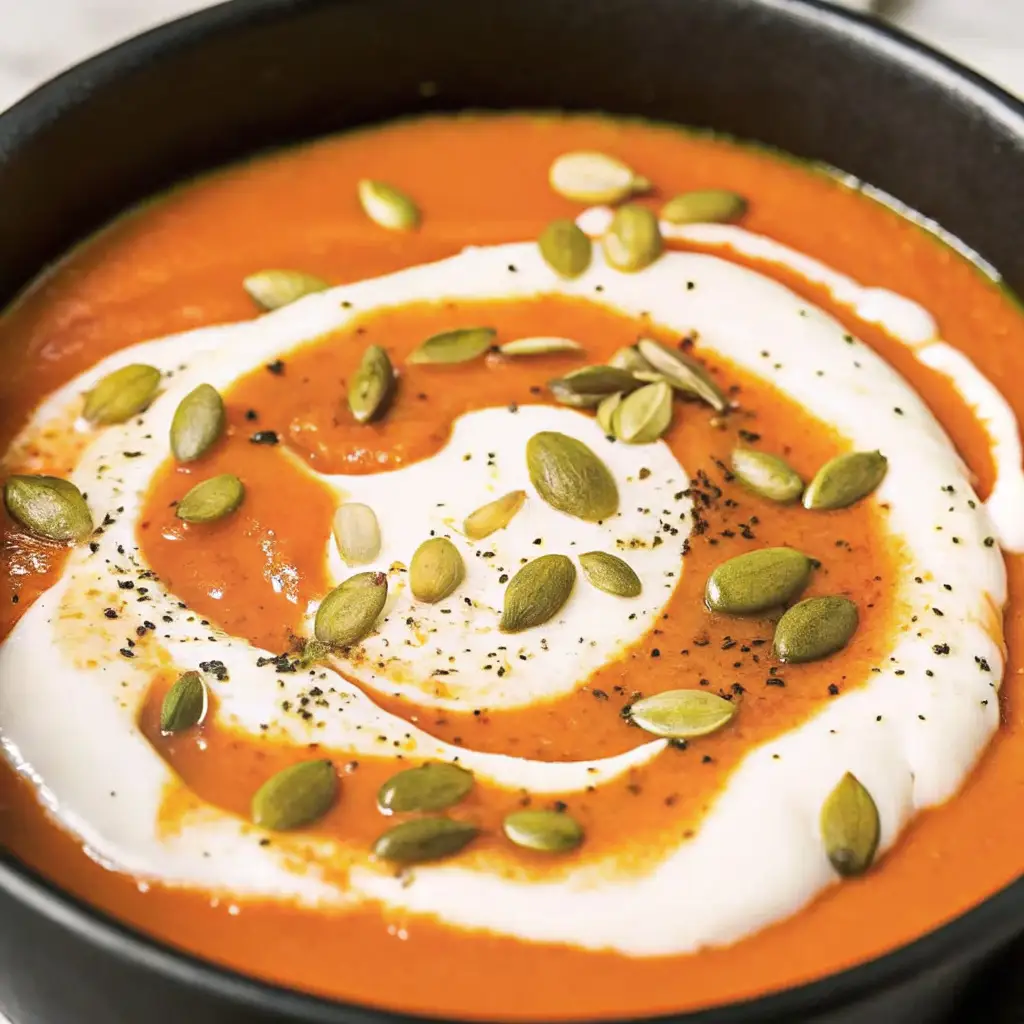 Creamy Roasted Pumpkin Soup