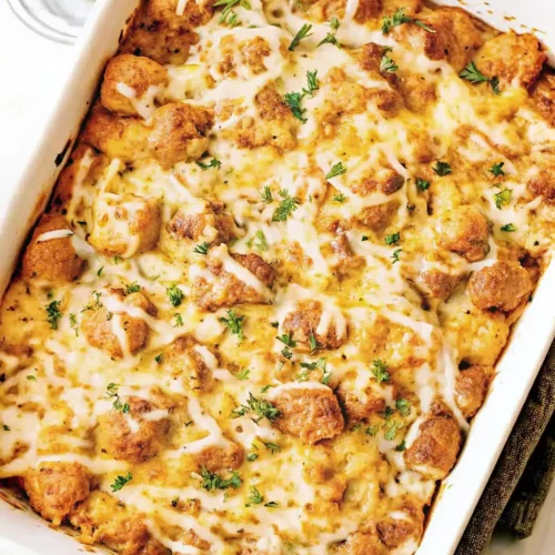 Tater Tot Breakfast Casserole