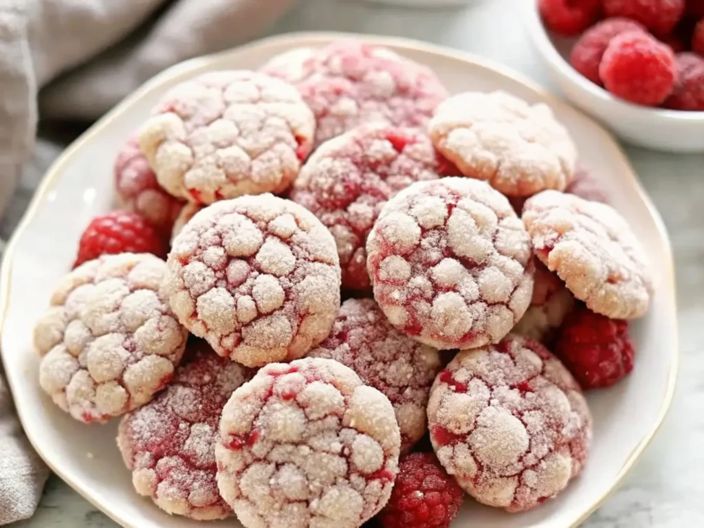 Raspberry Swirl Sugar Cookies