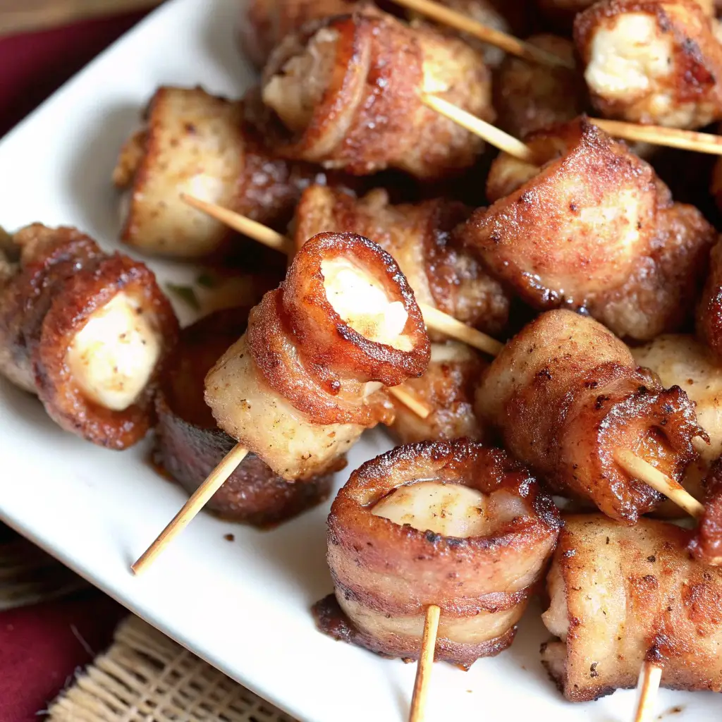 Sweet Chicken Bacon Wraps