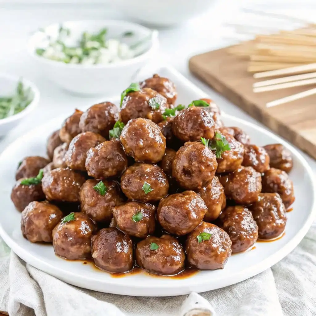 Honey Buffalo Meatballs