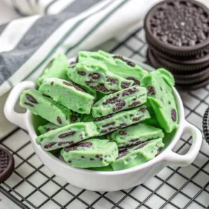 mint oreo bark