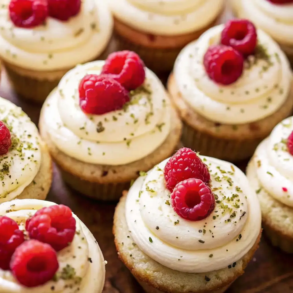 Lemon Raspberry Cupcakes