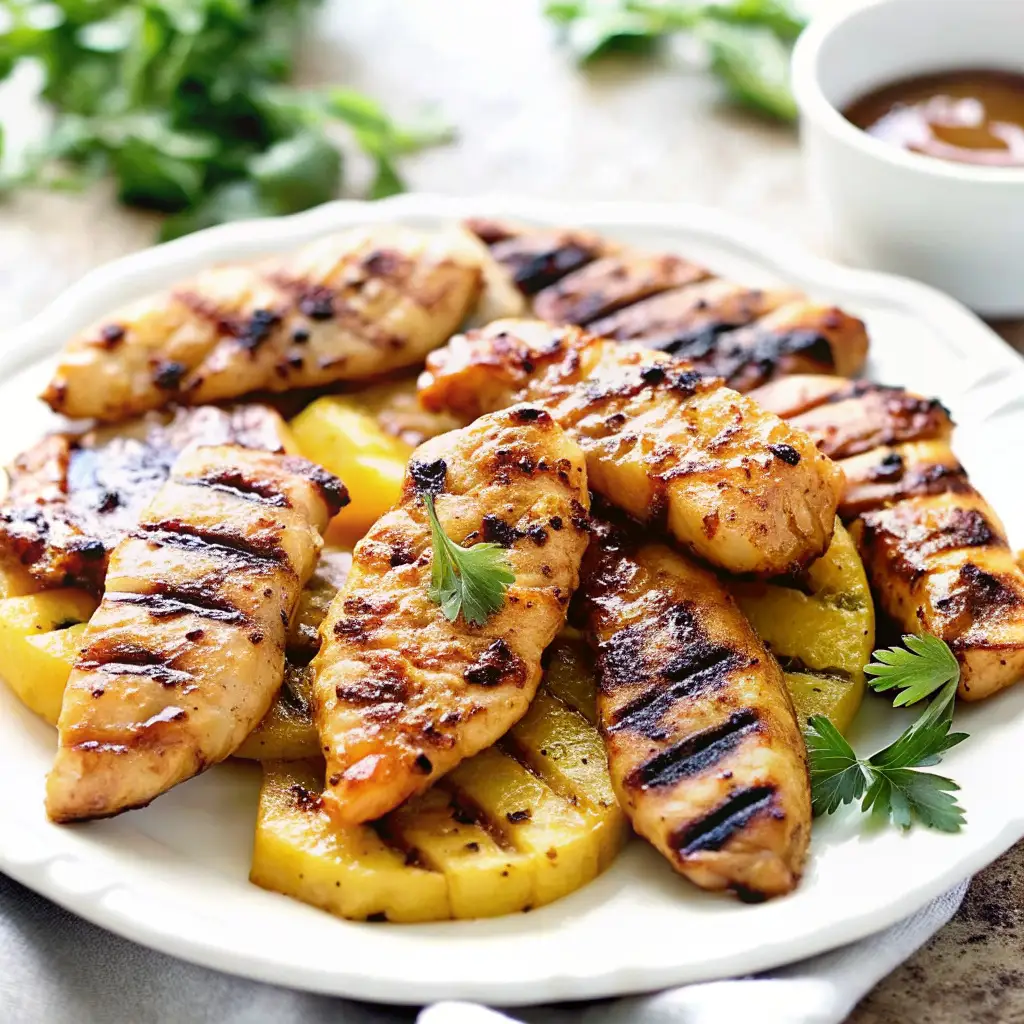 hawaiian chicken with coconut rice