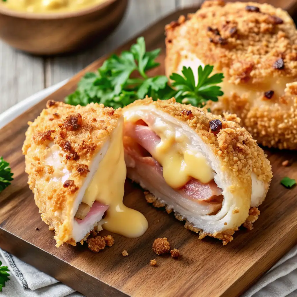 Air Fryer Stuffed Chicken Breast