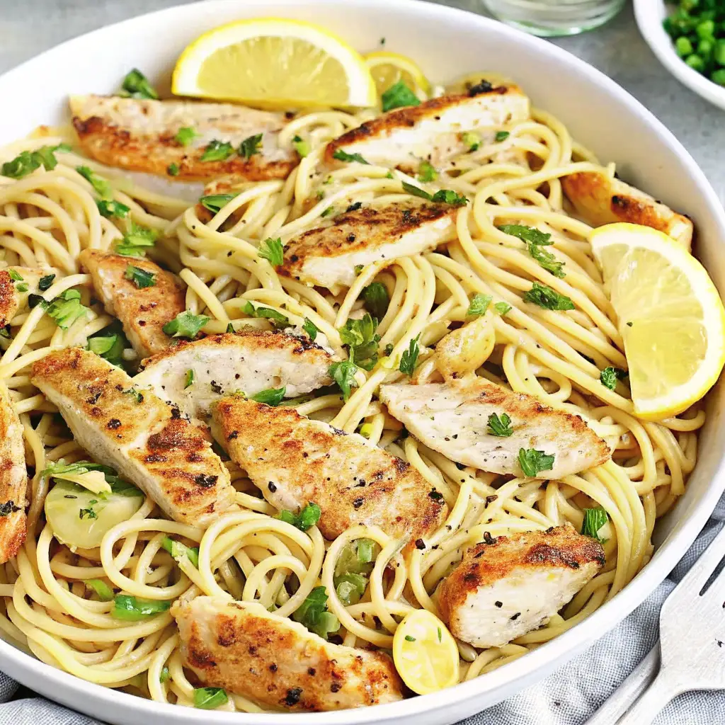 Lemon Chicken Pasta