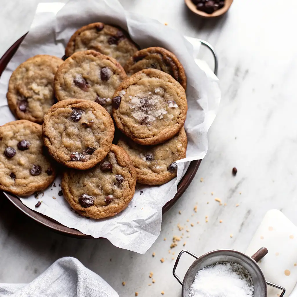 Banana Bread Chocolate Chip Cookies
