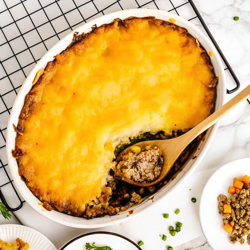 ground beef shepherd's pie