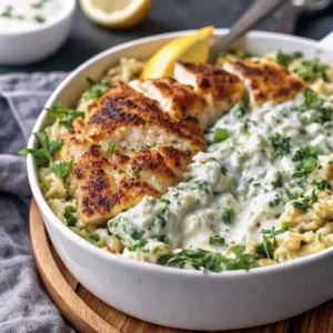 chicken tzatziki