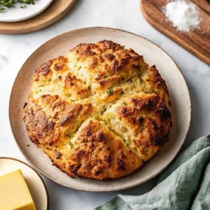 herbed cheddar irish soda bread