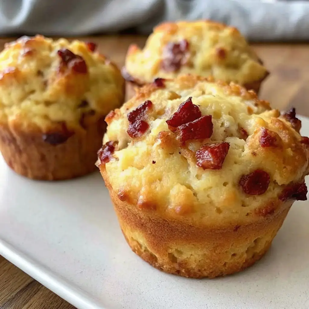 Maple Bacon Pancake Muffins