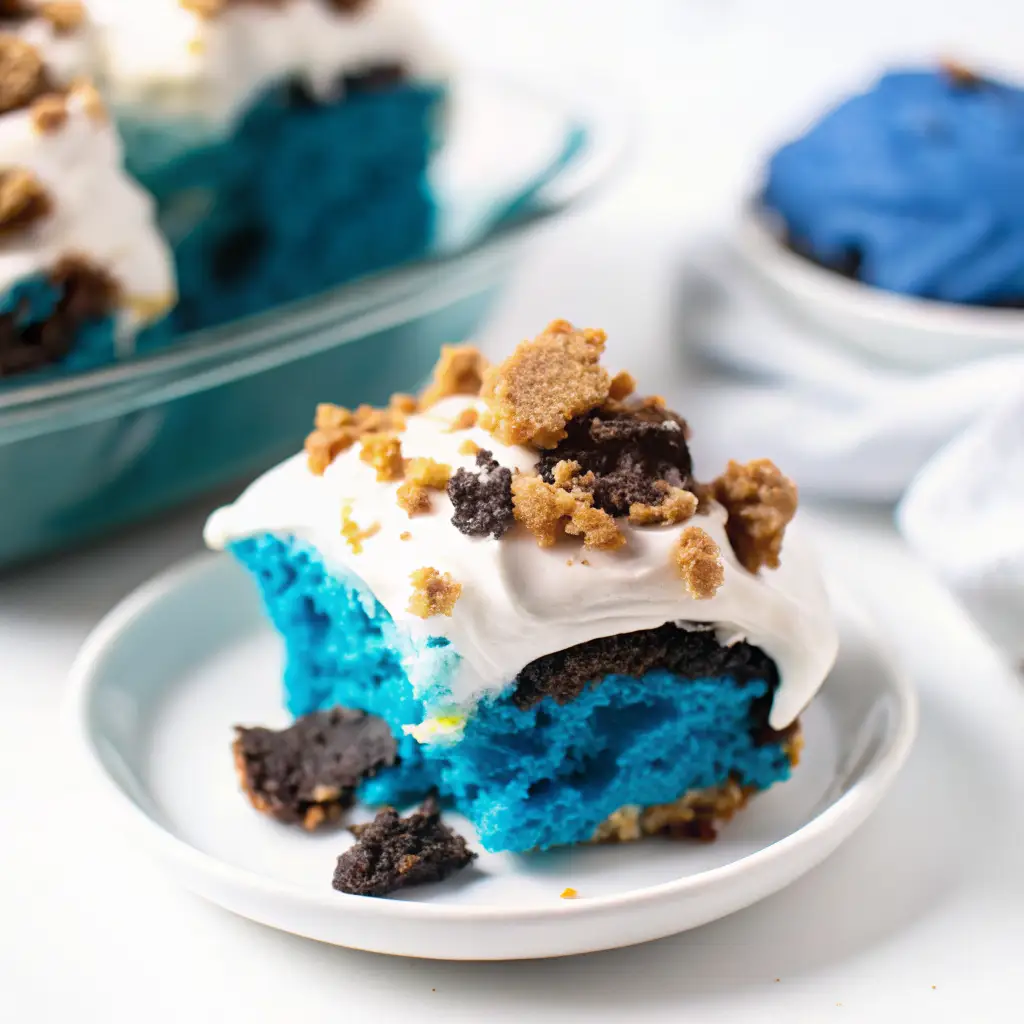 Cookie Monster Cinnamon Rolls