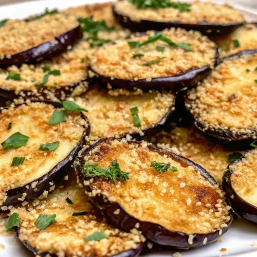 crispy baked eggplant