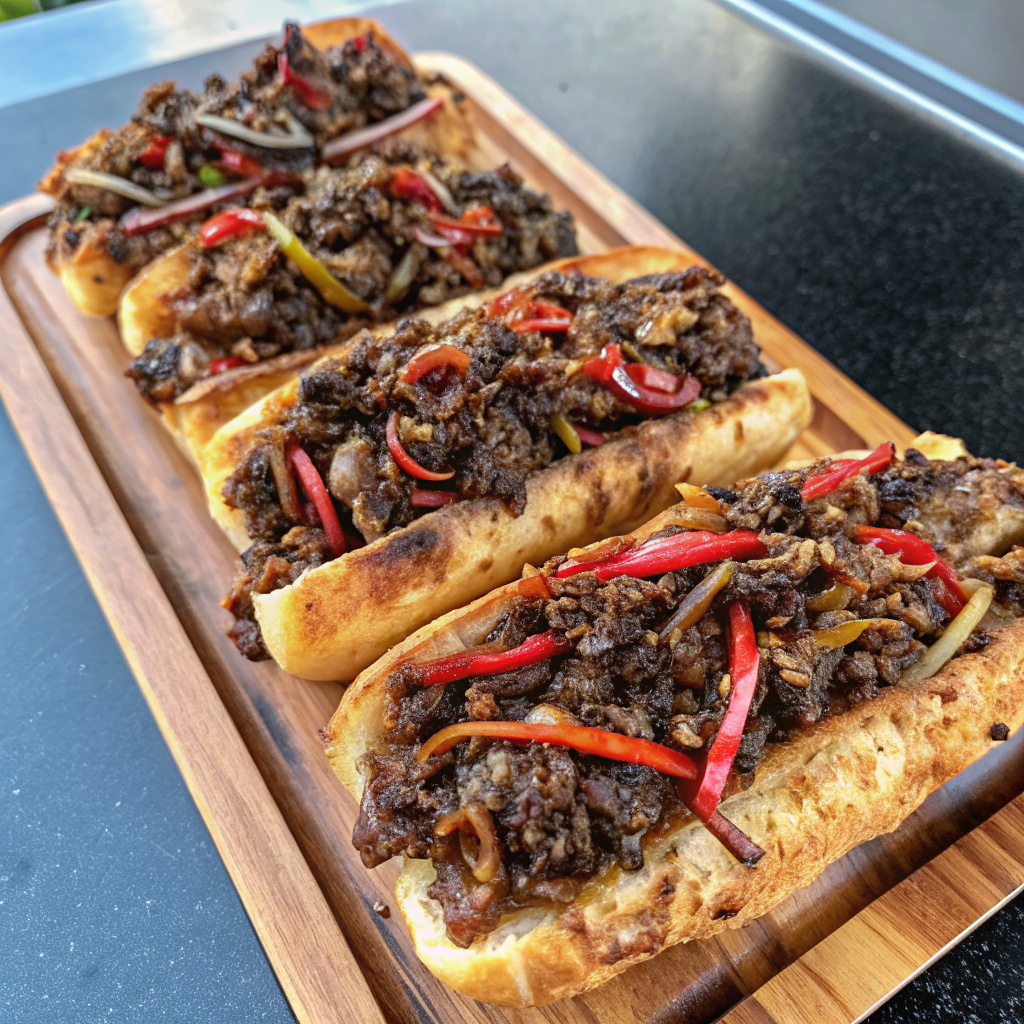 Griddled Cheesesteak