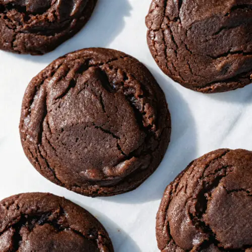 Sourdough Brownie Cookies