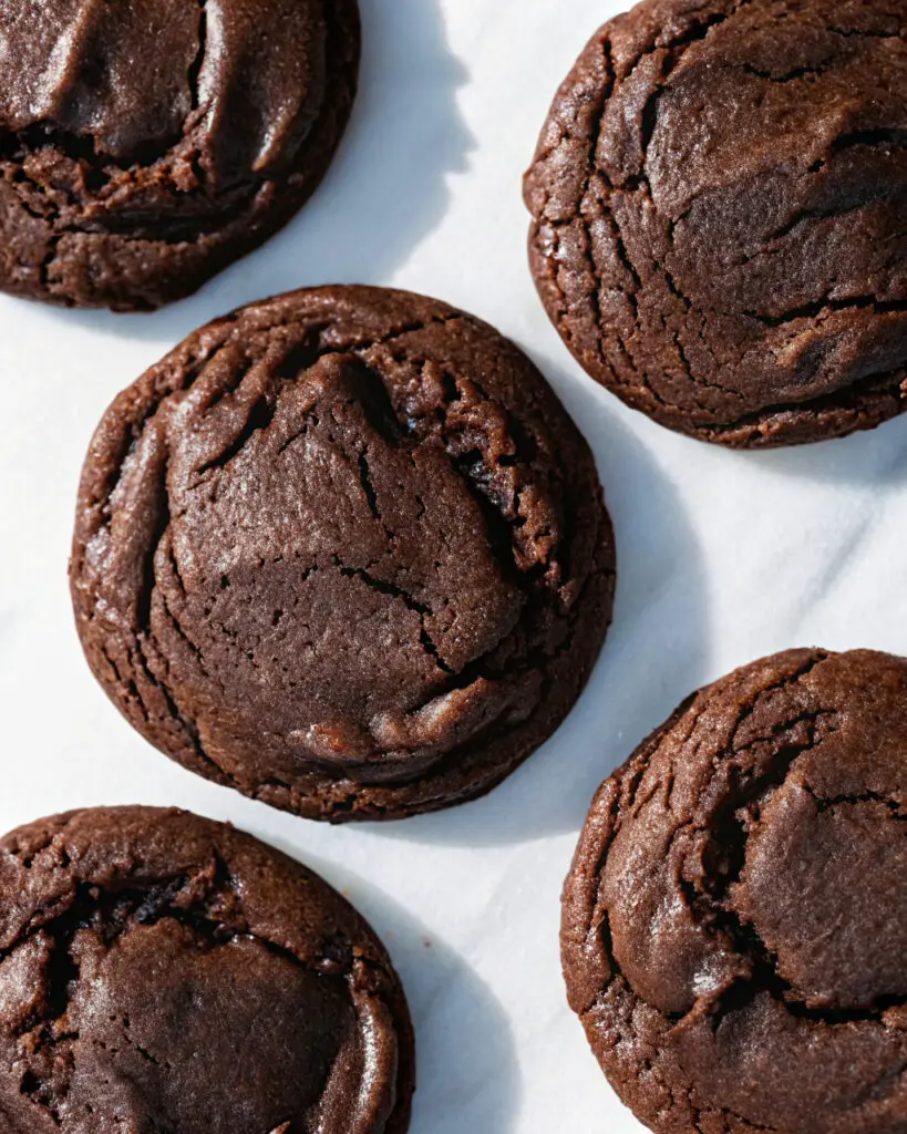 Sourdough Brownie Cookies