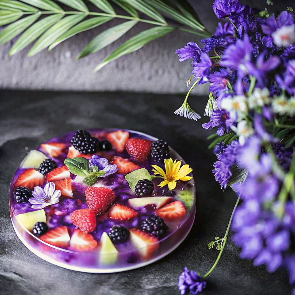 Agar Agar Fruit Jelly