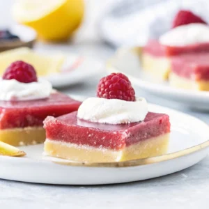 Lemon Raspberry Bars