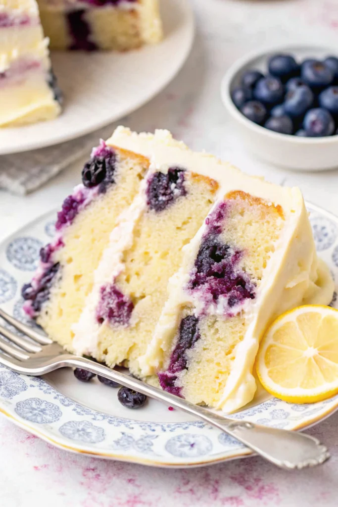 Lemon Blueberry Cake