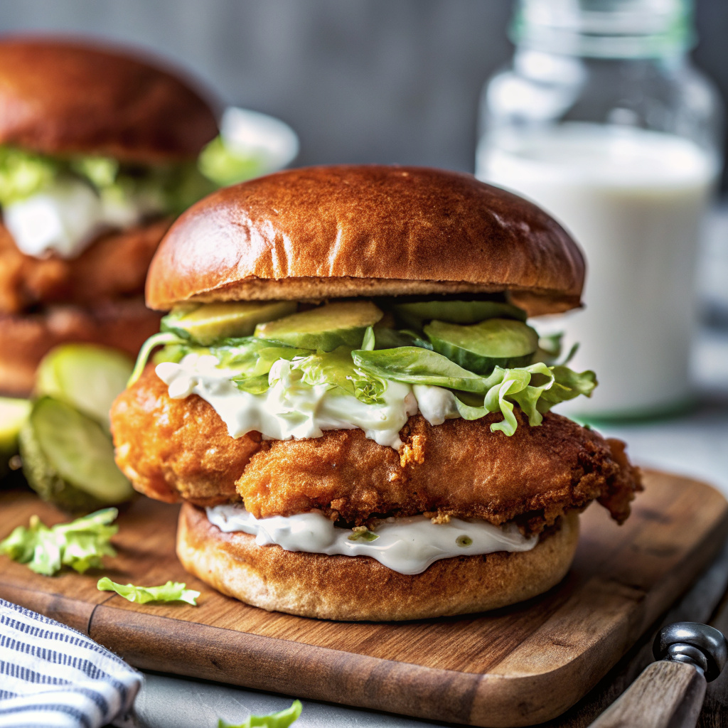Crispy Dill Chicken Sandwich