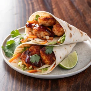 Sweet Chili Chicken Wraps