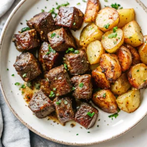 Garlic Steak Bites