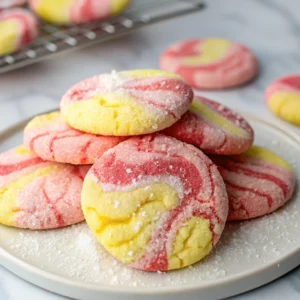 Strawberry Lemonade Cookies