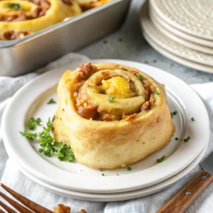 Glazed Breakfast Rolls Recipe