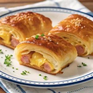 Sausage Egg Breakfast Roll-Ups