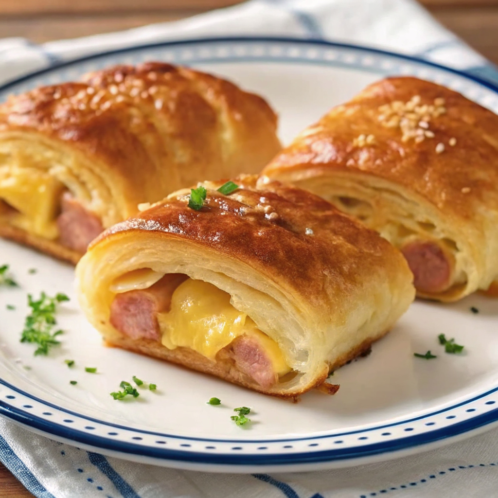 Sausage Egg Breakfast Roll-Ups