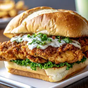 Cajun Crispy Chicken Sandwich