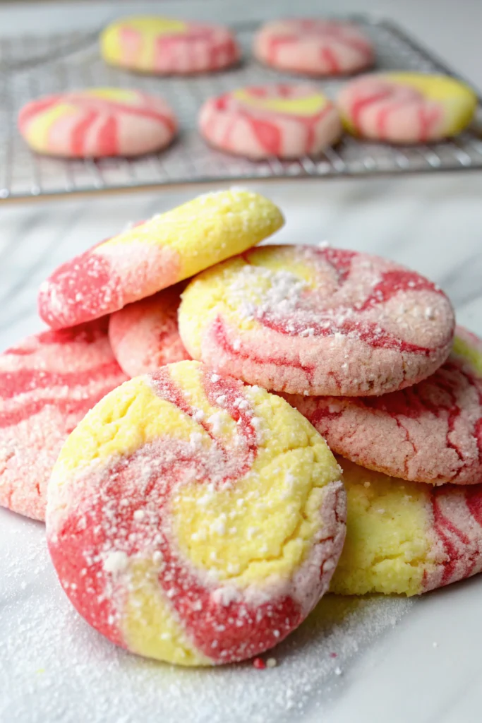Strawberry Lemonade Cookies